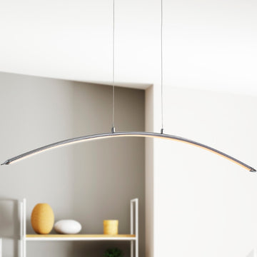 Roxanna 41.5" Dimmable Adjustable Integrated LED Metal Linear Pendant - JONATHAN Y